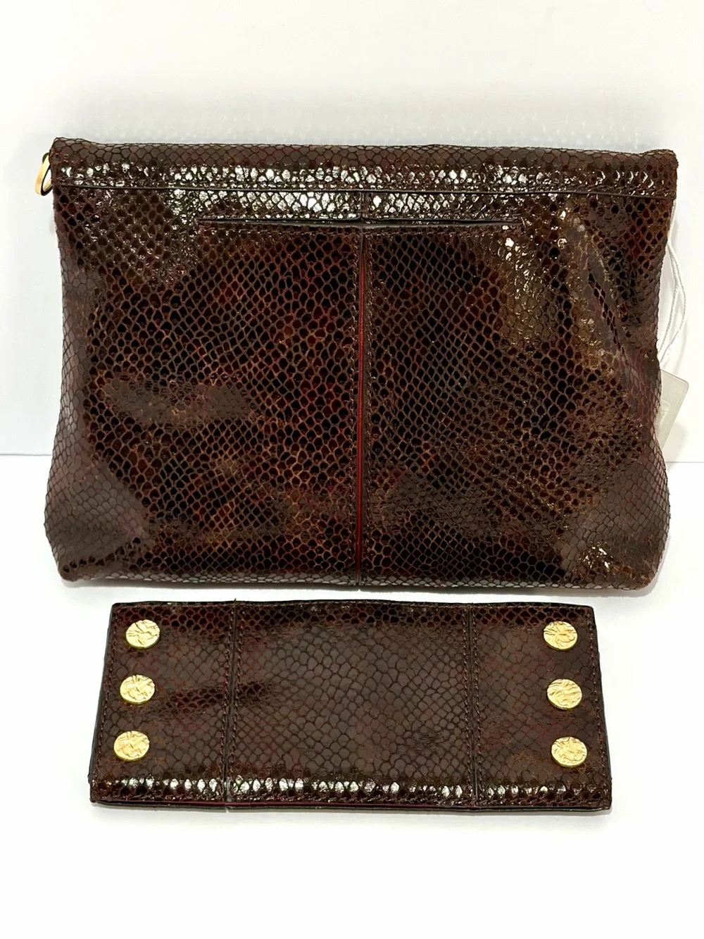 Hammitt VIP Med Crossbody/110 North Wallet In Painted Rattle/Brushed Gold 🔨 2pcs